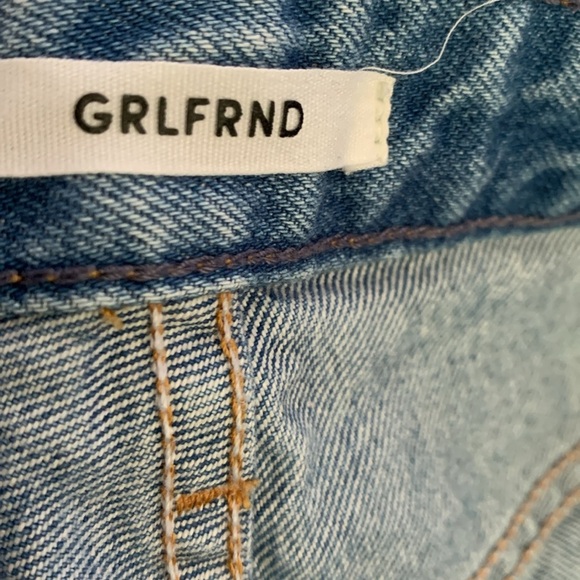 GRLFRND Cindy Denim Shorts in Psychedelic Shack Size 26 - Picture 8 of 9